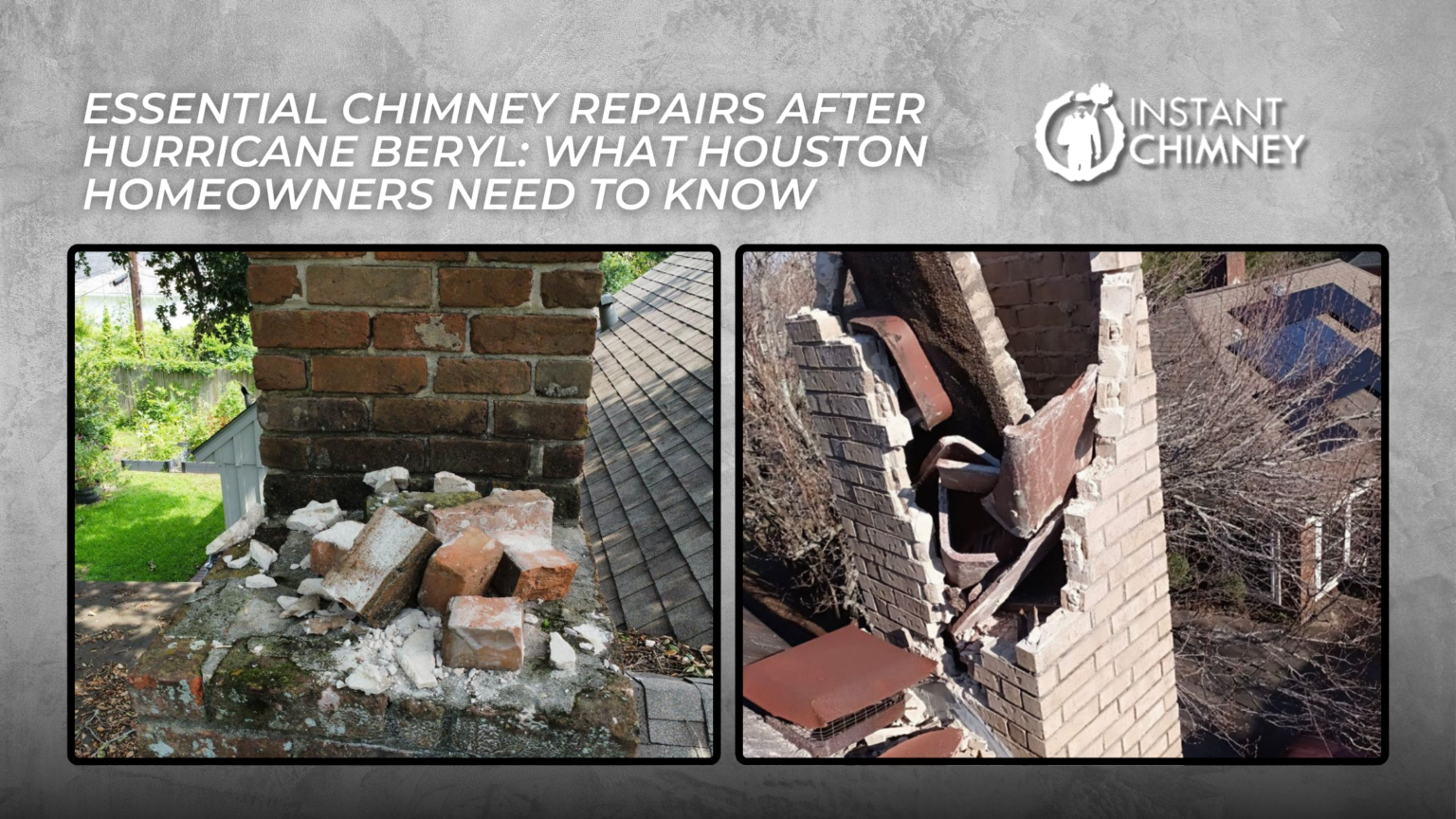 Essential Chimney Repairs After Hurricane Beryl: What Houston Homeowners Need to Know