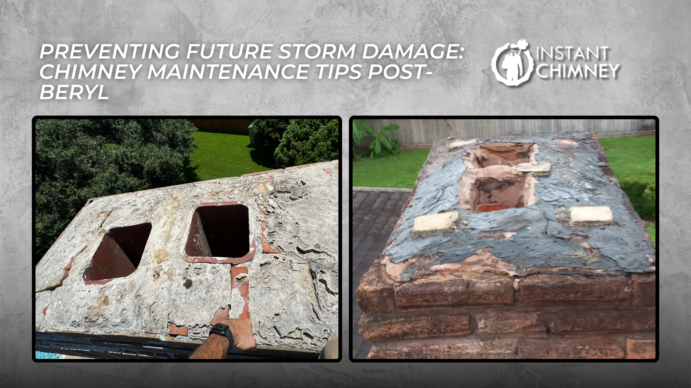 Read more about the article Preventing Future Storm Damage: Chimney Maintenance Tips Post-Beryl