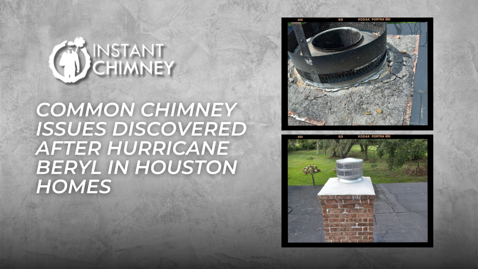 Common Chimney Issues Discovered After Hurricane Beryl in Houston Homes