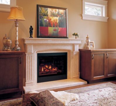 marbel fireplace