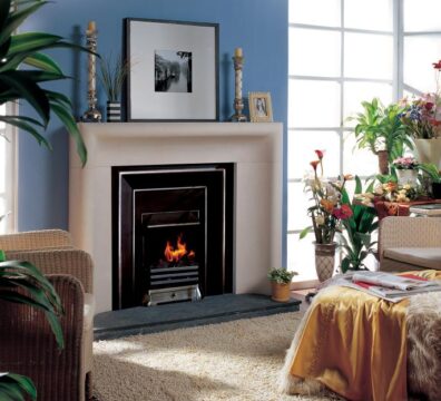 marbel fireplace