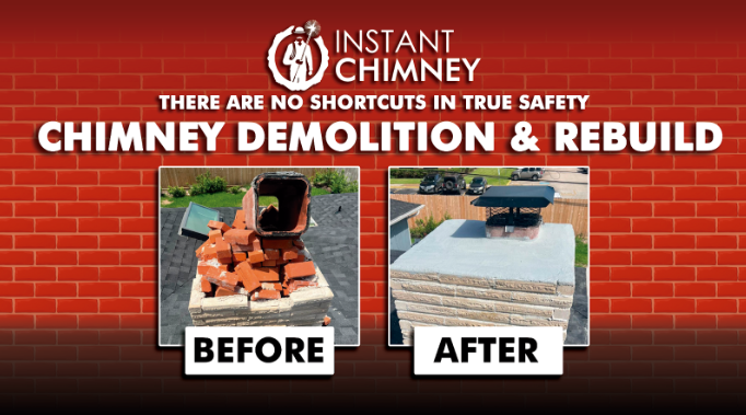 Chimney Demolition and Rebuild