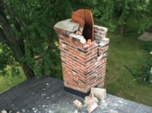 Cracked Chimney