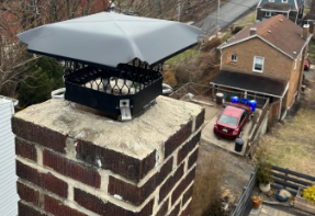 Damaged Chimney Cap
